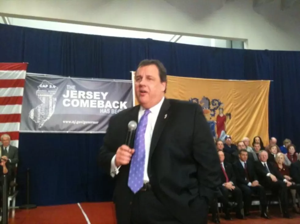 Governor Christie Blasts Foes Of His Tax Cut Plan [AUDIO]