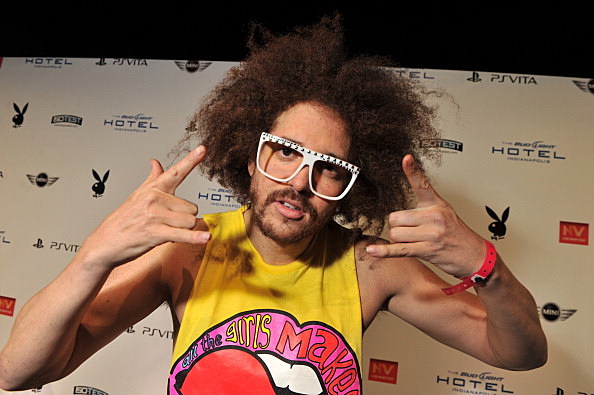 RedFoo of LMFAO Photo by Stephen Lovekin Getty Images for Bud Light Hotel 