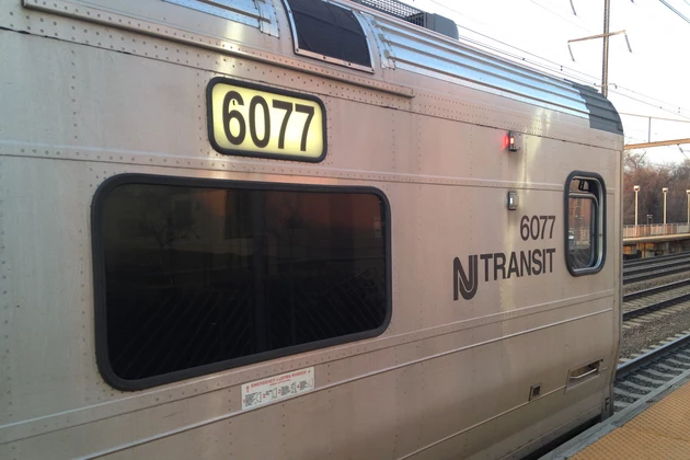 NJ Transit train at the Hamilton Station (Annette Petriccione, Townsquare Media NJ)