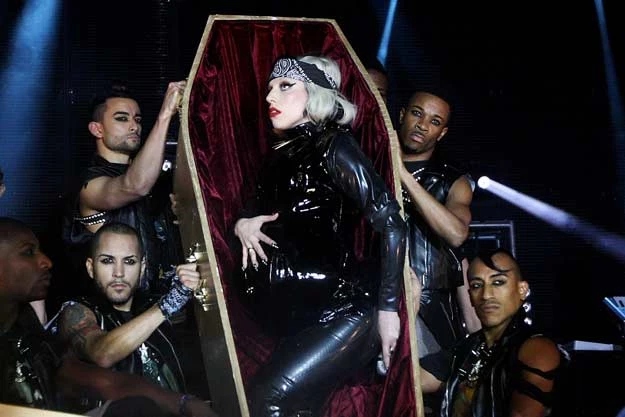 The DJ White Shadow Mugler remix of Lady Gaga's'Scheisse' is one of five
