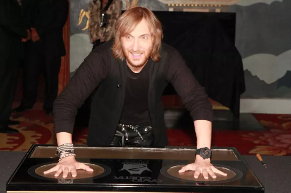 David Guetta Gets Handprinted at Grauman&#8217;s Chinese Theatre