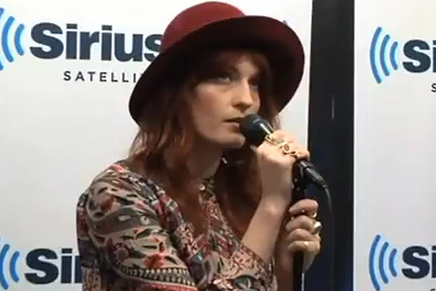 The performance on SiriusXM's'The Spectrum' features Florence Welch