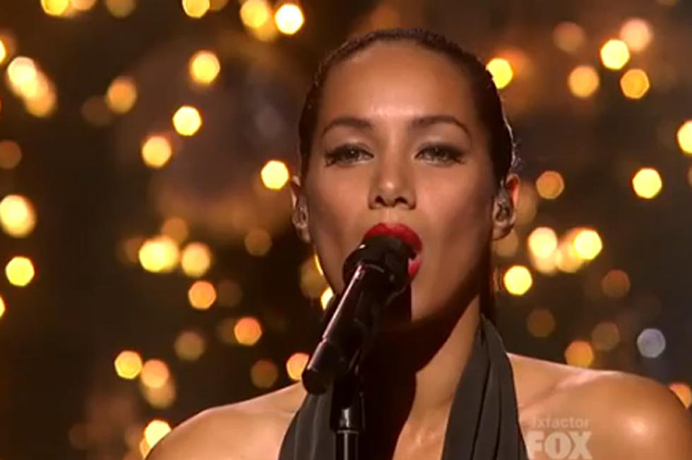 Leona Lewis Takes It Slow on &#8216;X Factor&#8217; Finale With &#8216;Run&#8217;