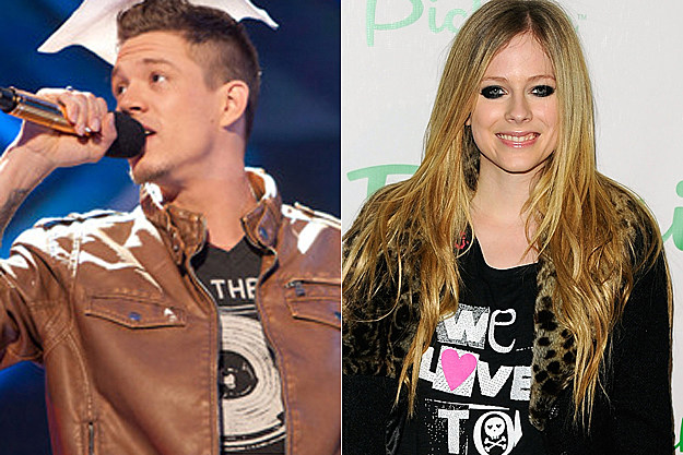 39Complicated' with Avril Lavigne With their black leather jackets and