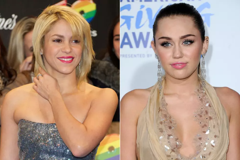 Miley Cyrus and Shakira Collaborate on Charity Song