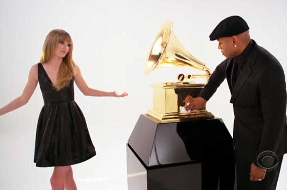 Taylor Swift Plays Along With LL Cool J. in Grammy Commercials [VIDEOS]