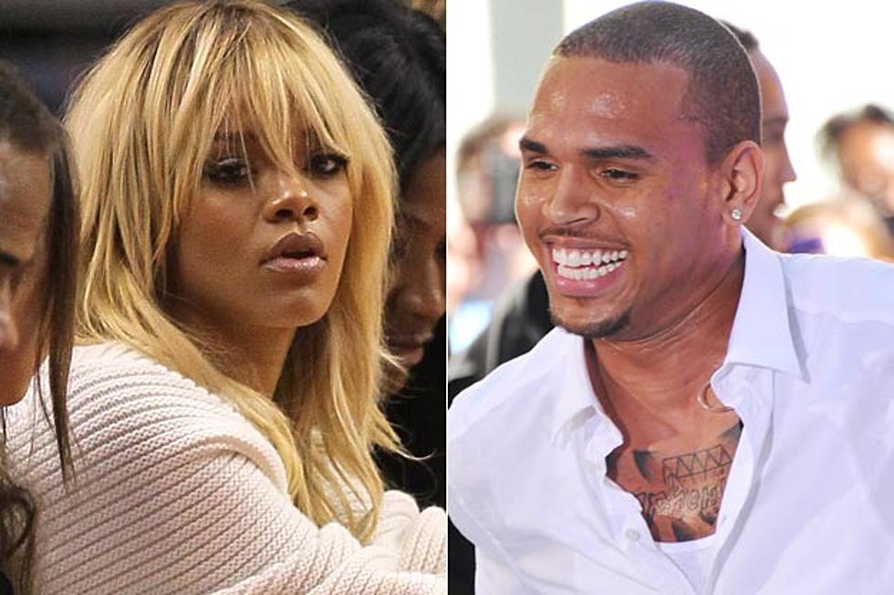 Rihanna + Chris Brown Show Up to Same Club Post Super Bowl