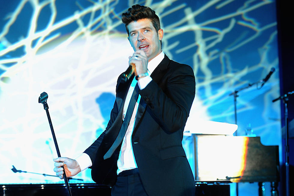 Robin Thicke Busted for Marijuana Possession in New York