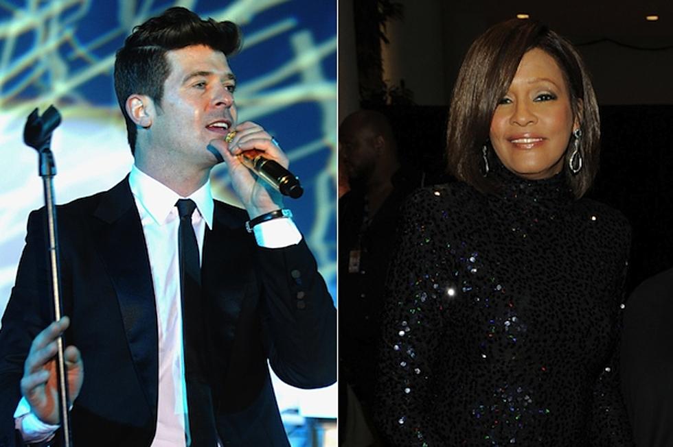 Robin Thicke Covers Whitney Houston Classic &#8216;Exhale (Shoop Shoop)&#8217;
