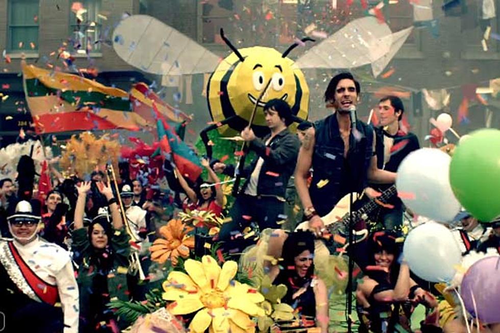 The All-American Rejects Party at a Parade in &#8216;Beekeeper&#8217;s Daughter&#8217; Video