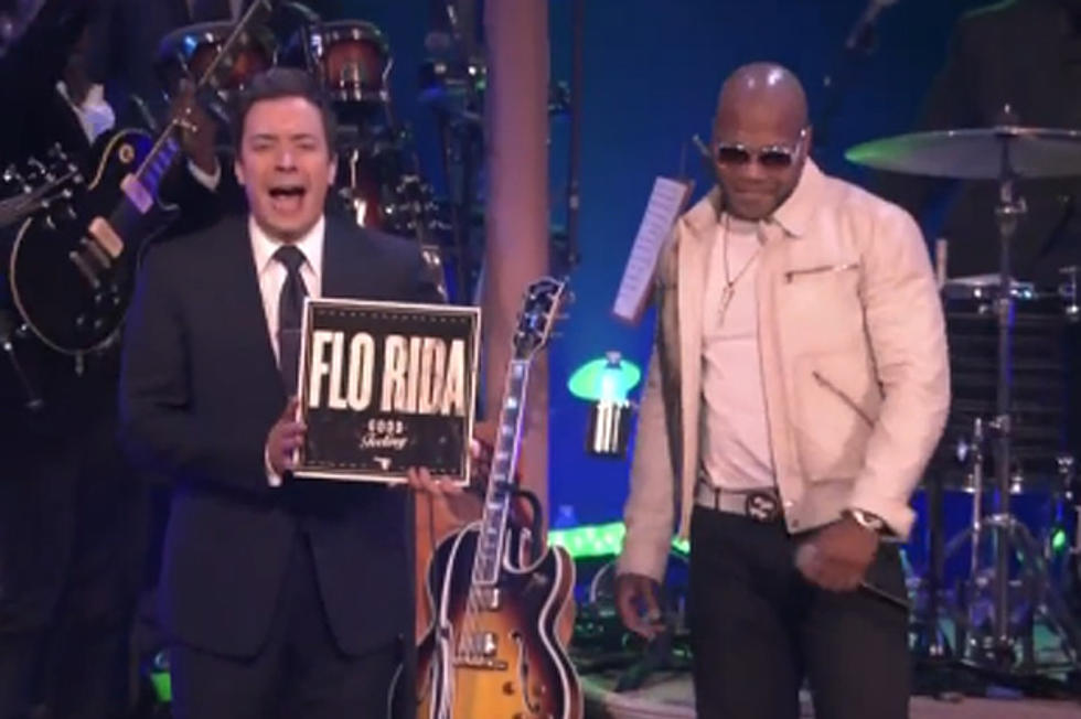Flo Rida Performs &#8216;Good Feeling&#8217; on &#8216;Jimmy Fallon&#8217; 2012 Super Bowl Special