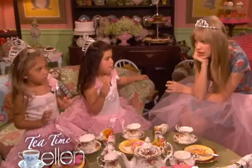 Taylor Swift Talks Boyfriends With Sophia Grace &amp; Rosie During Tea Time