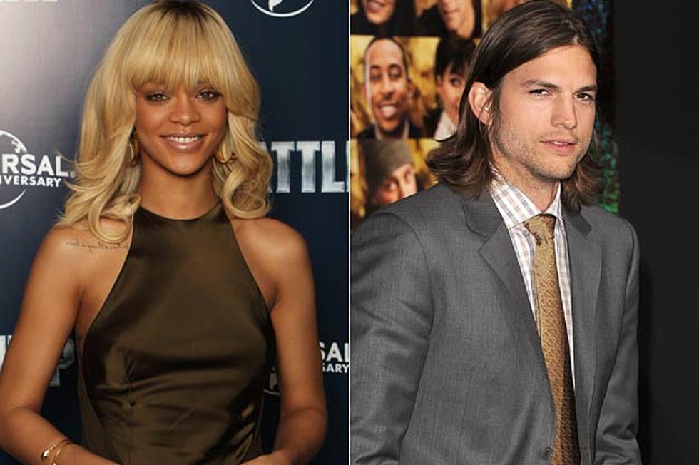 Rihanna Addresses Ashton Kutcher Dating Rumors