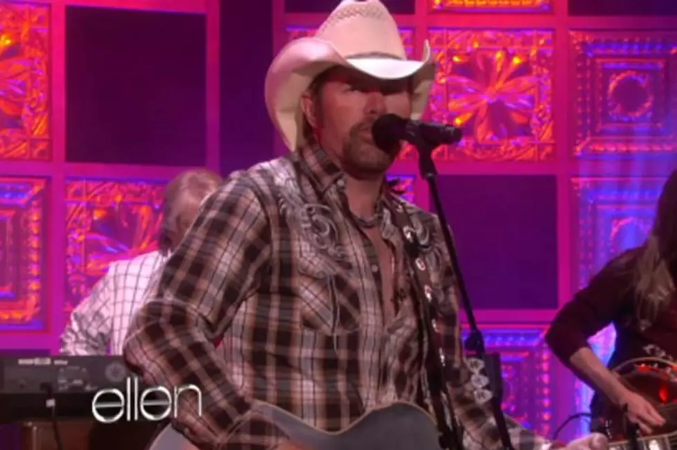 Toby Keith Performs Spring Break Anthem &#8216;Red Solo Cup&#8217; on &#8216;Ellen&#8217;