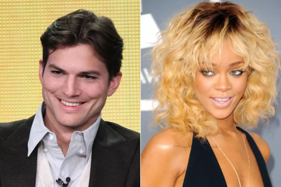 Are Rihanna + Ashton Kutcher Hooking Up?