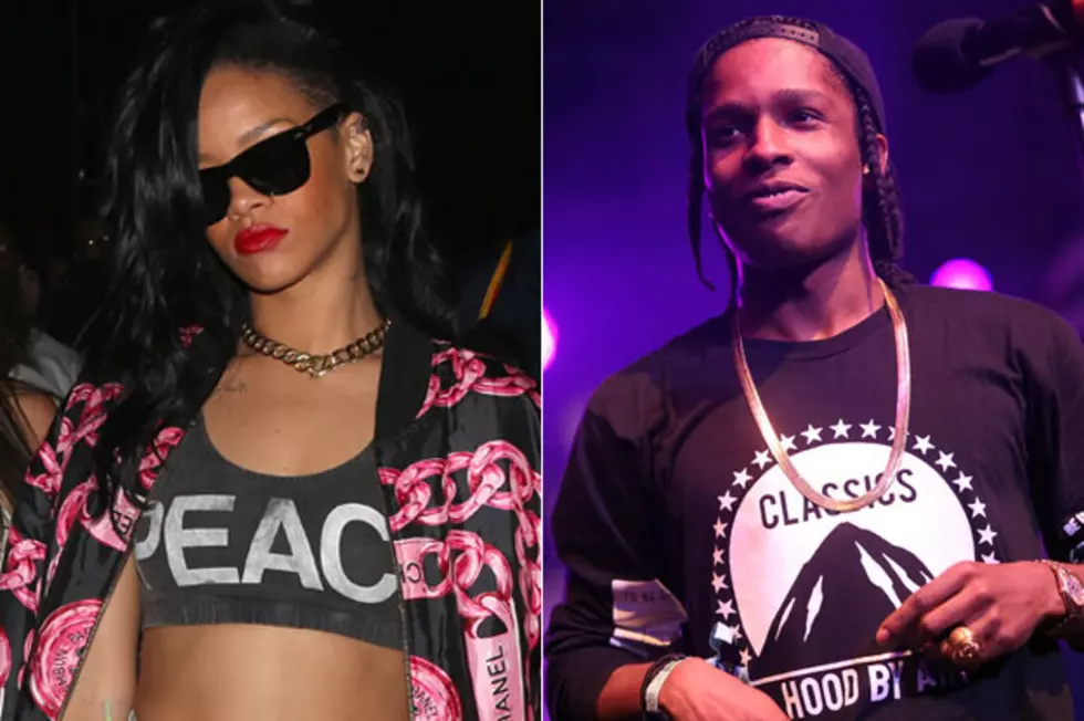 Rihanna Flirts With A$AP Rocky at Coachella