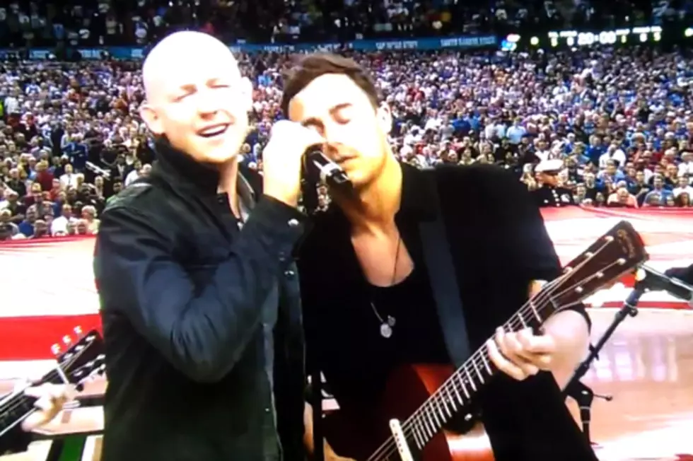 Watch the Fray Perform at the 2012 NCAA Men&#8217;s Basketball Championship (VIDEO)