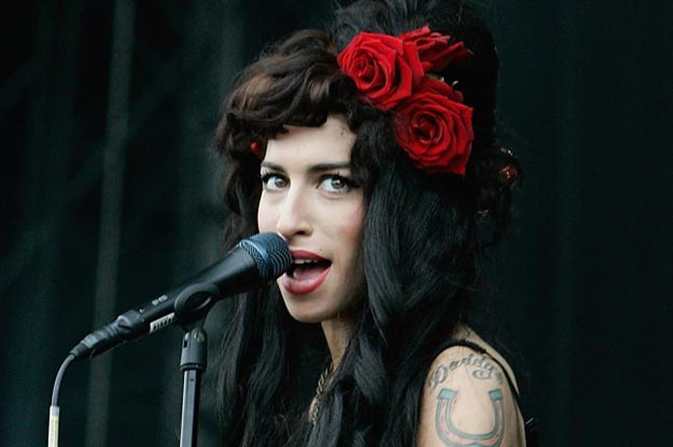 Amy Winehouse Blood-Smeared Painting Up for Sale