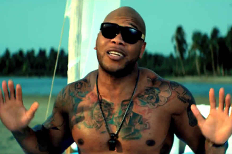 Flo Rida Hits the Beach in &#8216;Whistle&#8217; Video