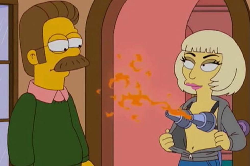 Watch Lady Gaga Clip From &#8216;The Simpsons&#8217; Season Finale