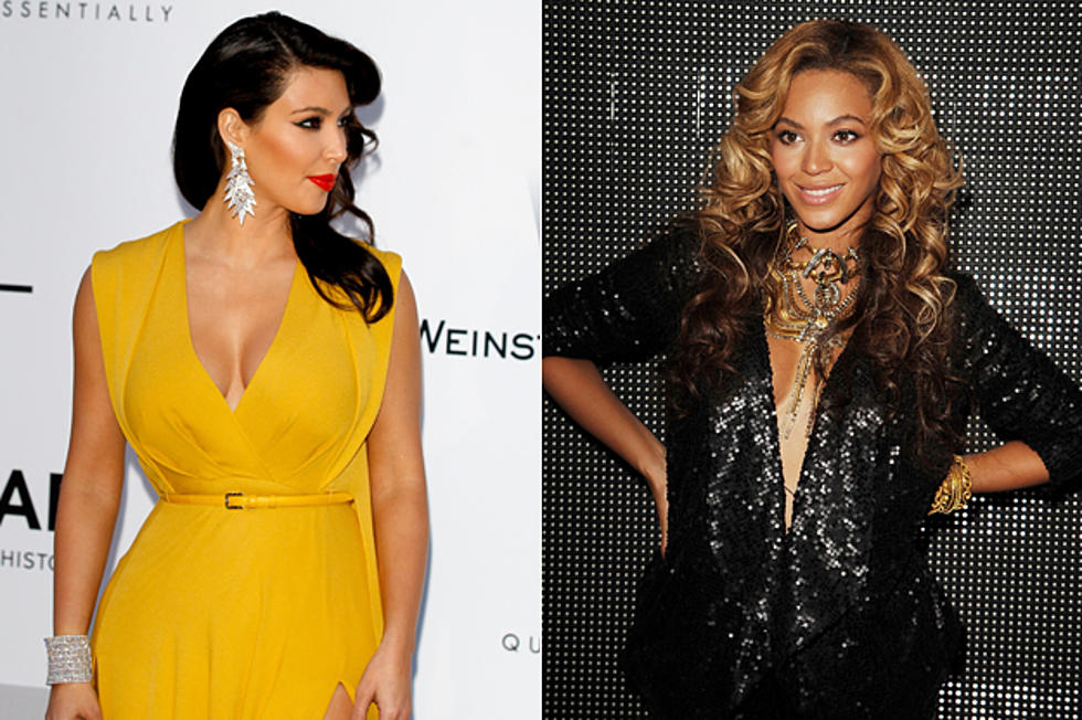 Kim Kardashian Parties With Beyonce in Atlantic City