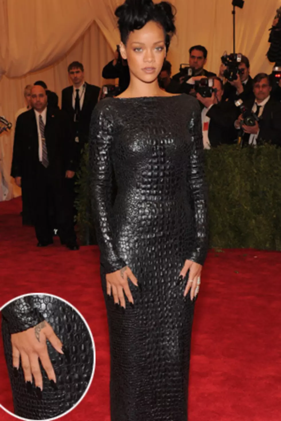 Rihanna&#8217;s Dagger Nails Cause Her to Be Fashionably Late to Met Gala