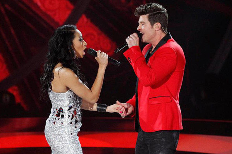 Robin Thicke + Olivia Chisholm Bring the Sexy to &#8216;Duets&#8217; With &#8216;Lost Without You&#8217;