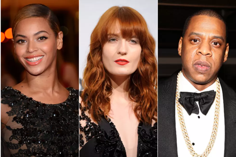 Jay-Z + Beyonce Break Bread With Florence Welch