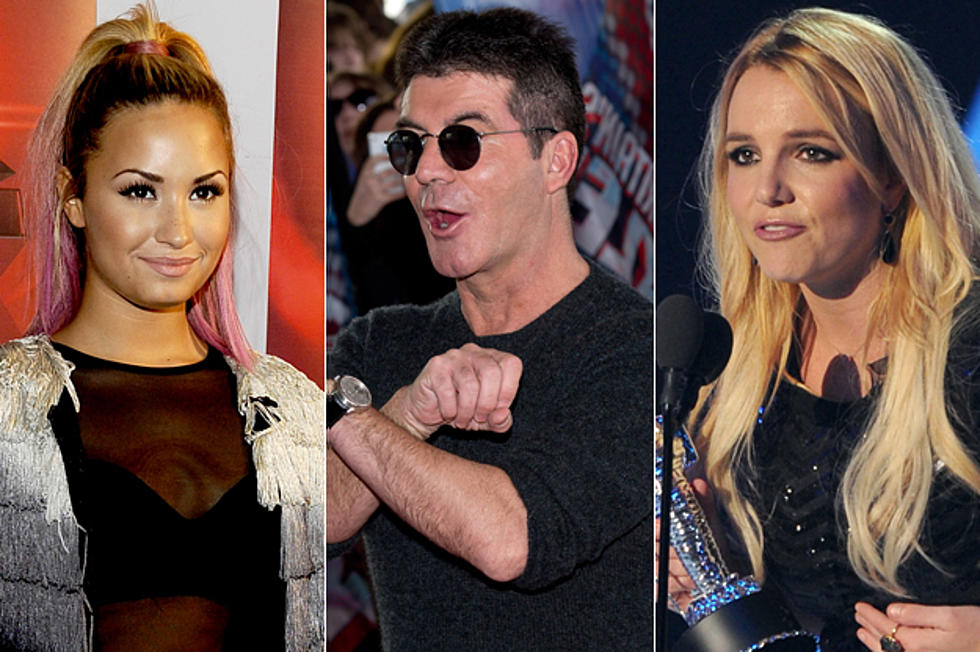Simon Cowell Calls New &#8216;X Factor&#8217; Judges Demi Lovato + Britney Spears &#8216;Catty&#8217;