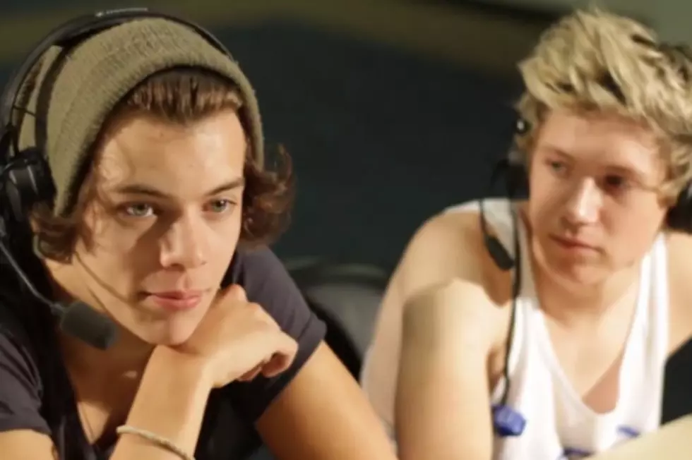 One Direction&#8217;s Harry Styles and Niall Horan Goof Off + Get Vulgar in New Interview