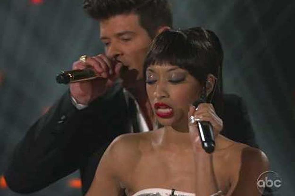 Robin Thicke + Olivia Chisholm Groove to &#8216;Let&#8217;s Stay Together&#8217; on &#8216;Duets&#8217;
