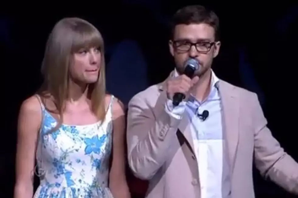Justin Timberlake Hosts Walmart Shareholder Meeting, Taylor Swift Sings [VIDEOS]