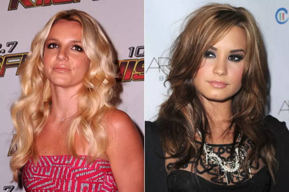 Are Britney Spears + Demi Lovato Feuding on the &#8216;X Factor&#8217; Set?