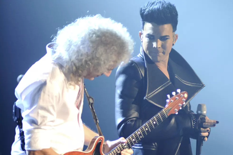 Watch Adam Lambert Rock Out With Queen in Ukraine