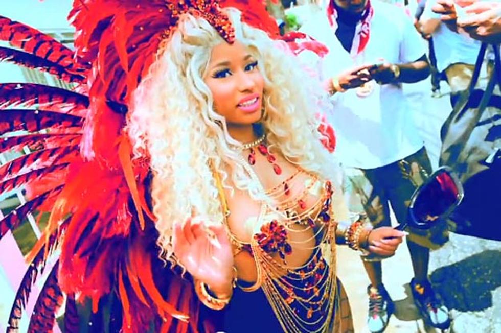 Nicki Minaj Takes Fans Behind the Scenes of &#8216;Pound the Alarm&#8217; Video