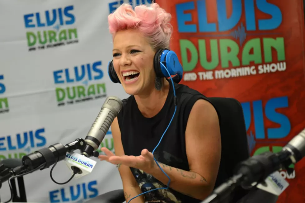 Pink Says She Loves Being a Mom, But Misses Her Whiskey