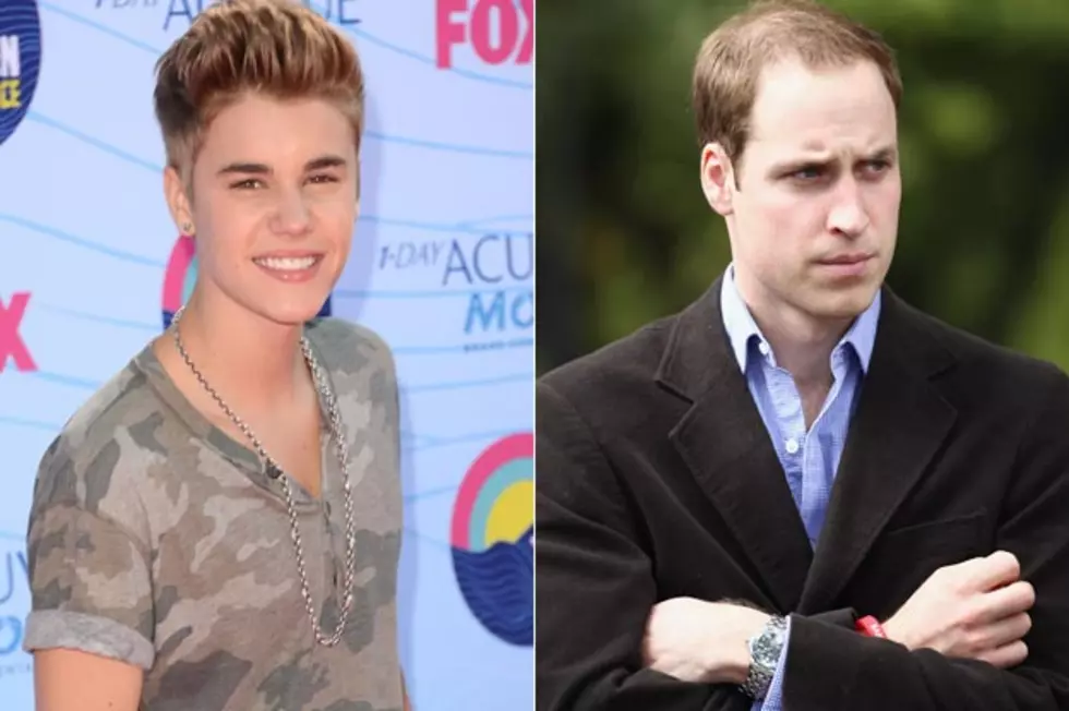 Justin Bieber Talks Smack About Prince William&#8217;s Hair