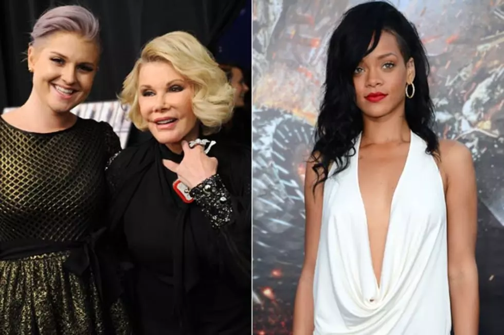 Kelly Osbourne Joins Rihanna + Joan Rivers Twitter Feud