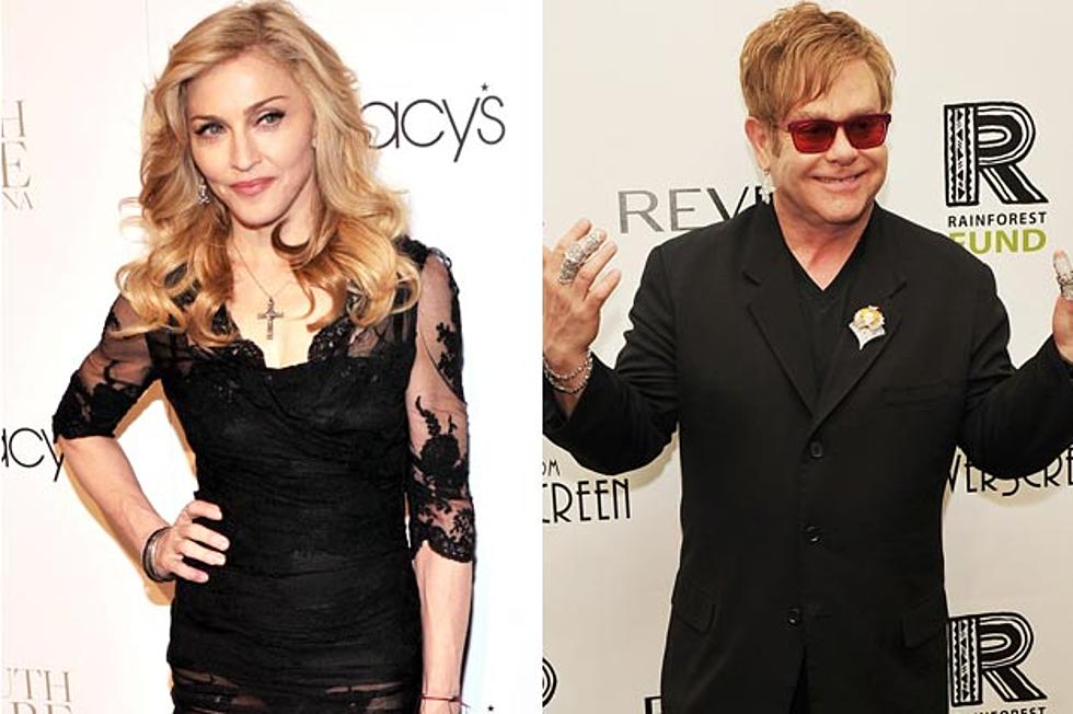 Madonna Ends Feud With Elton John …or Did She?
