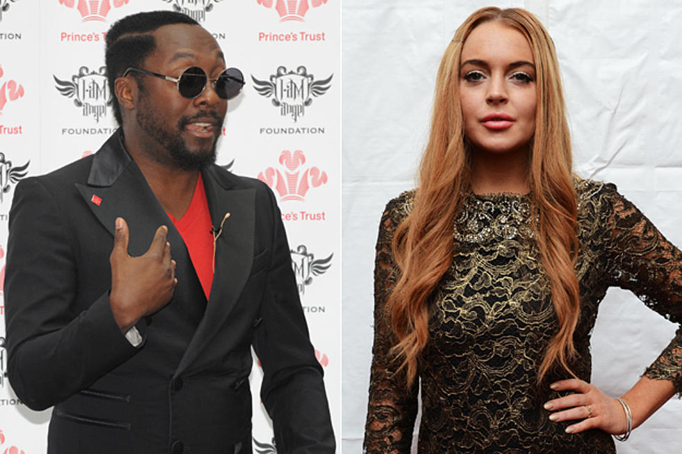 Is will.i.am Recording With Lindsay Lohan?