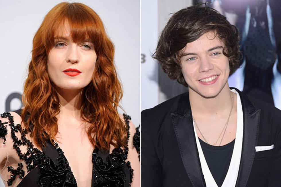 Florence Welch Invites Harry Styles of One Direction to Work With Her
