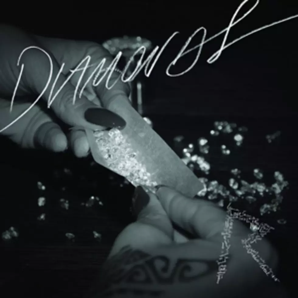Rihanna Rolls Blunt Filled With &#8216;Diamonds&#8217; on Single Cover