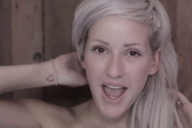 It's Ellie Goulding's Tattoo!