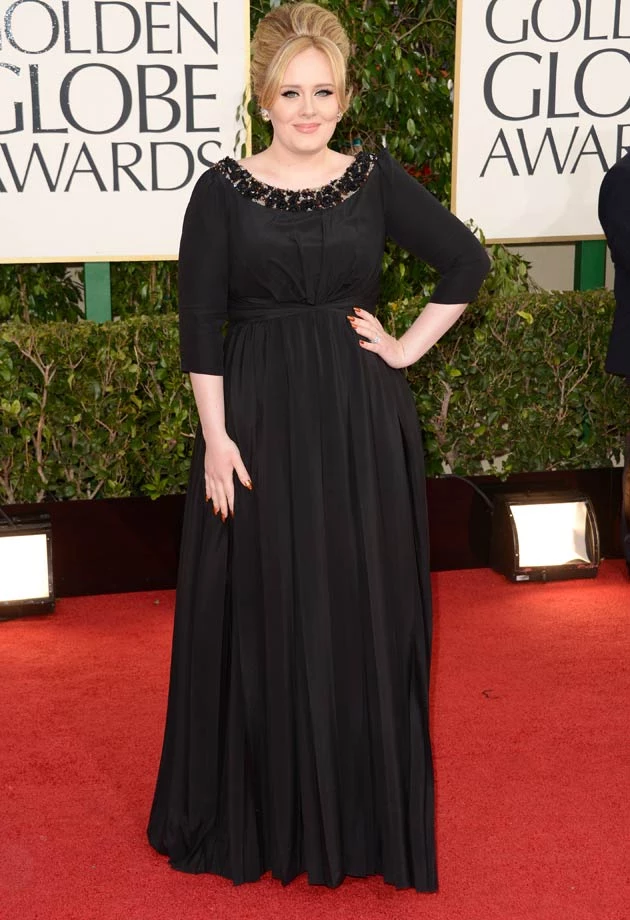 Adele Golden Globes 2013