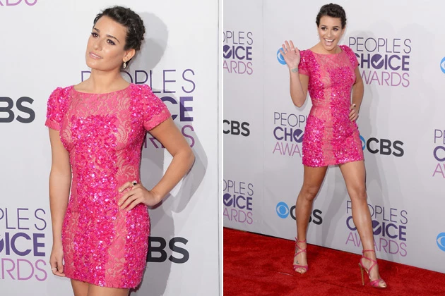 Lea Michele 2013 Peoples Choice Awards