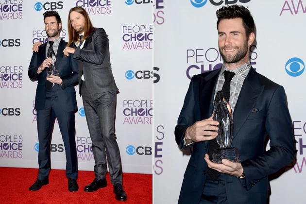 Maroon 5 Adam Levine 2013 Peoples Choice Awards