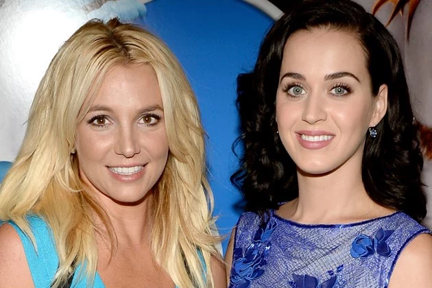 Britney Spears Katy Perry Smurfs 2 Premiere