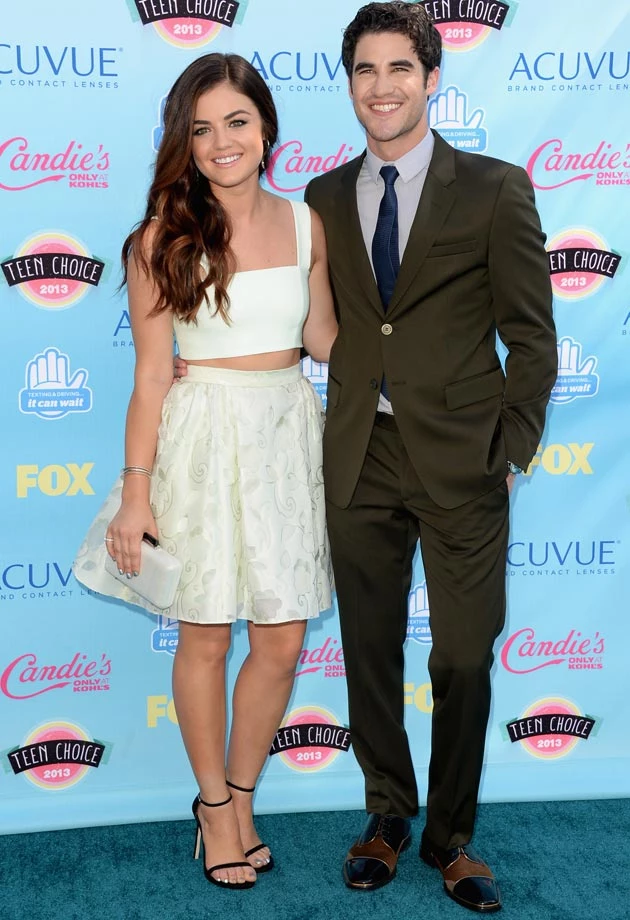 Darren Criss Lucy Hale 2013 Teen Choice Awards