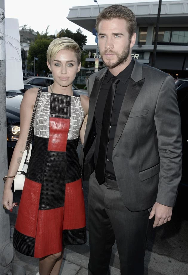 Miley Liam Paranoia Premiere