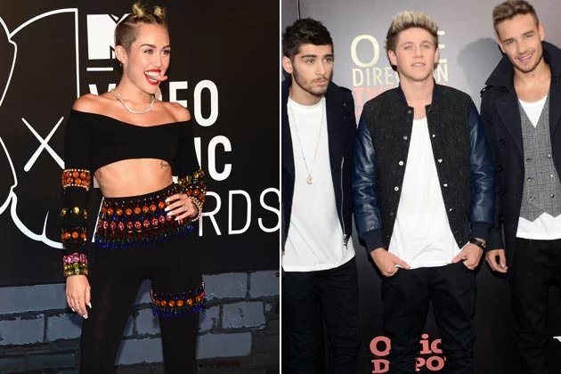 Miley Cyrus One Direction Record